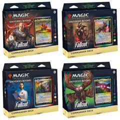 Magic the Gathering CCG: Fallout Commander Deck Set